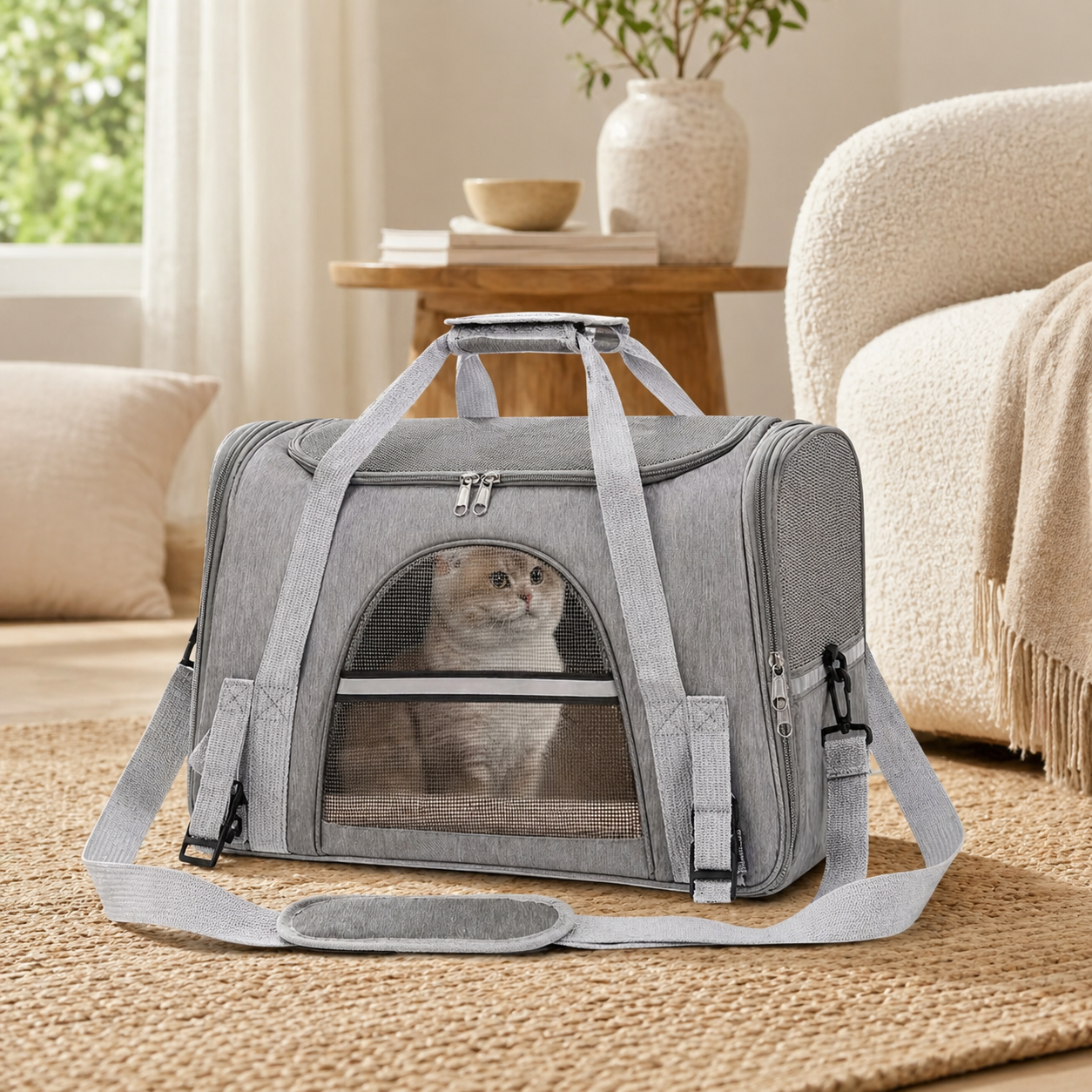Soft-Shell Foldable Pet Carrier