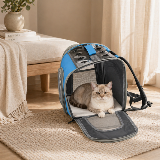 Breathable Square Pet Carrier Backpack