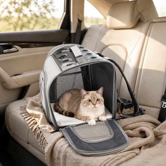 Breathable Square Pet Carrier Backpack