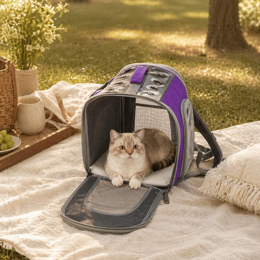 Breathable Square Pet Carrier Backpack