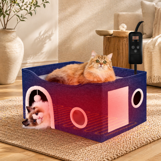 Heated Indoor Cat House