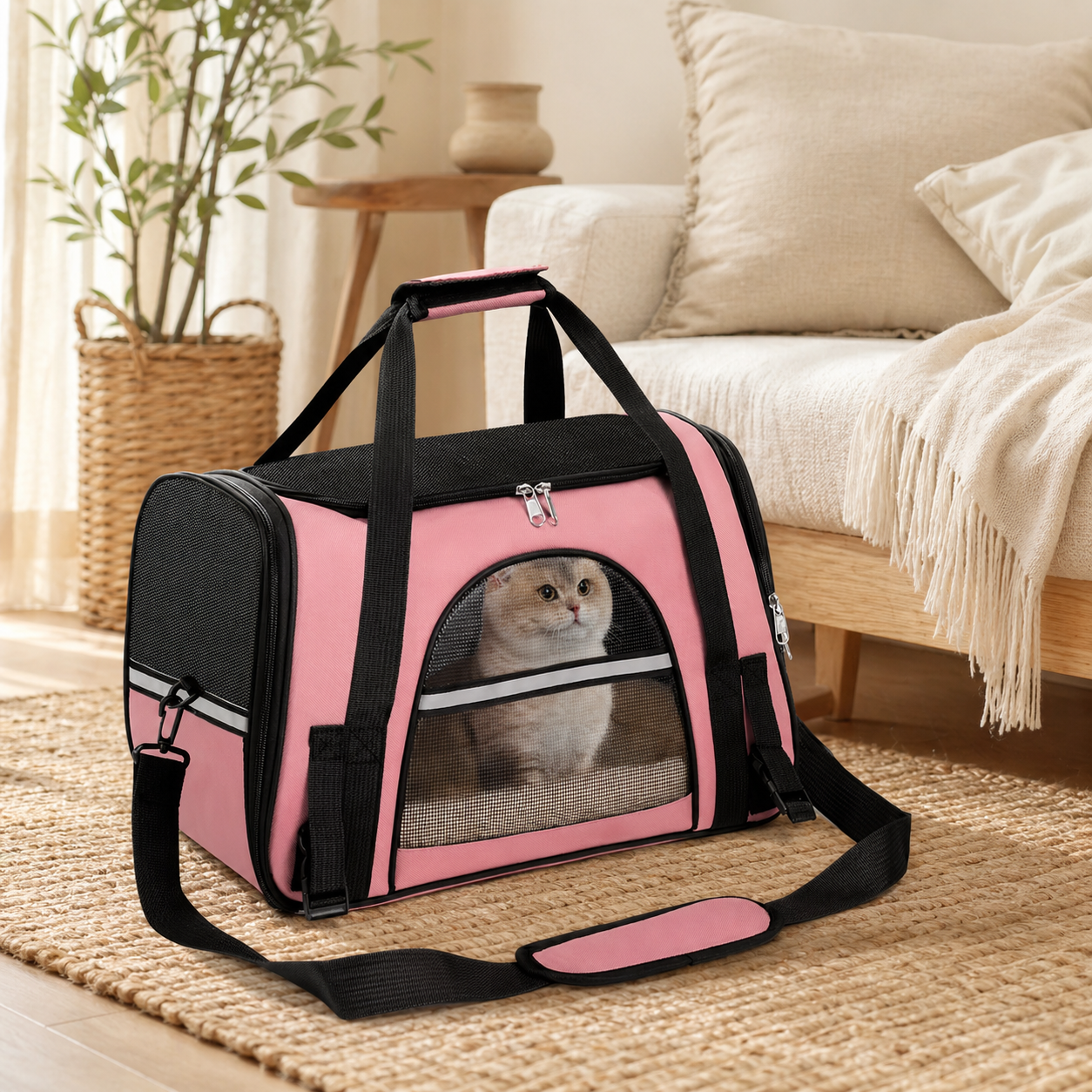 Soft-Shell Foldable Pet Carrier